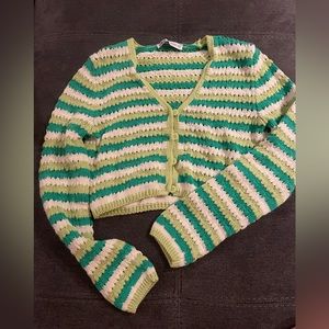knitted zara cardigan